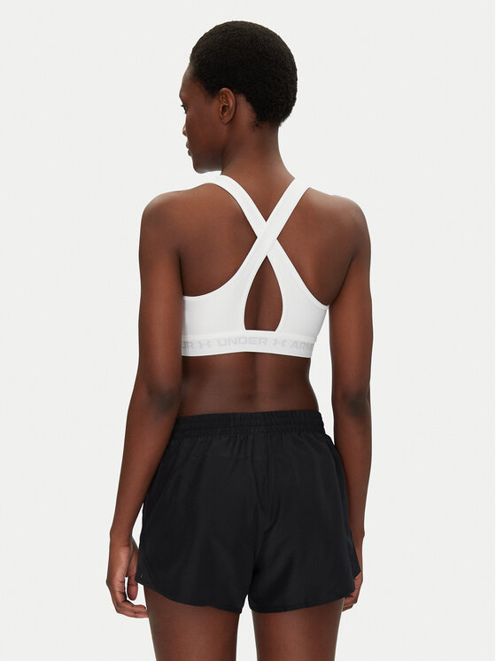 Under Armour Under Armour Sport melltartó Crossback Mid Bra 1361034 Fehér
