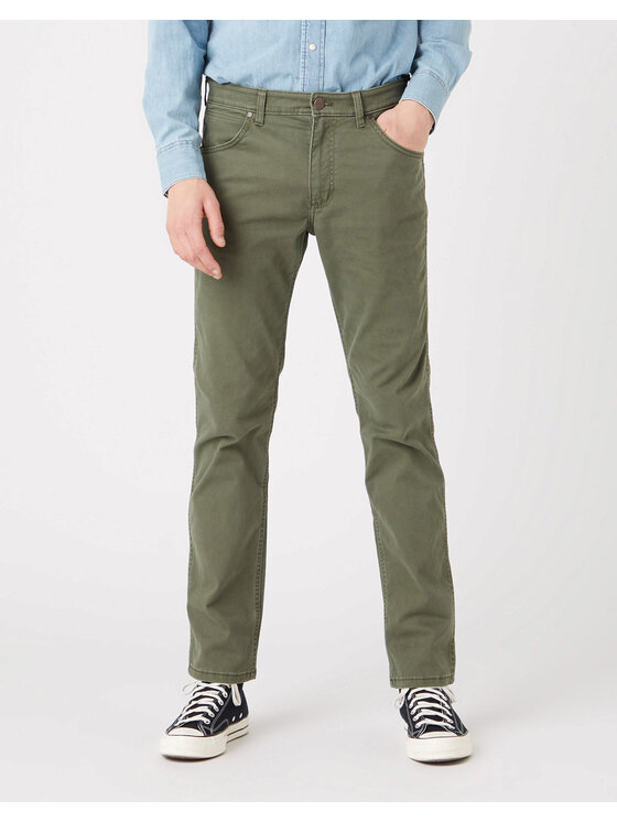 Wrangler Wrangler Jeans GREENSBORO Verde Straight Fit