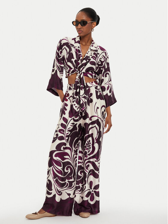 ViCOLO ViCOLO Hemd TB2930 Violett Relaxed Fit