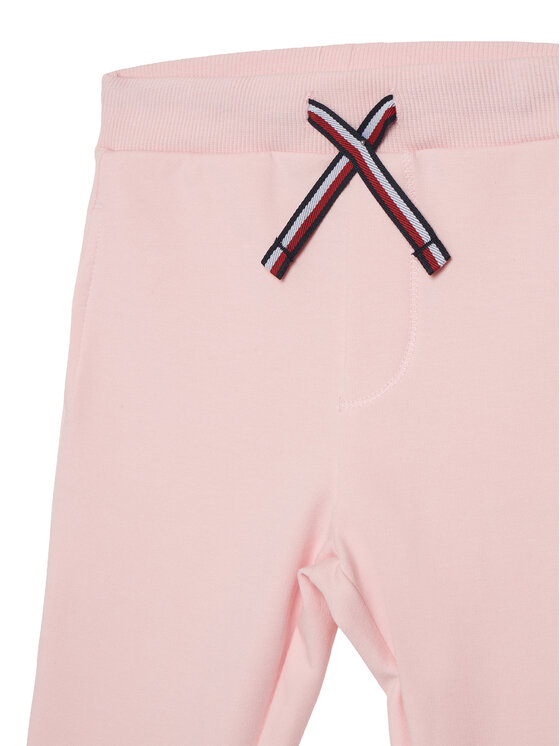 Tommy Hilfiger Tommy Hilfiger Dres Monotype KN0KN02162 Różowy Wide Leg