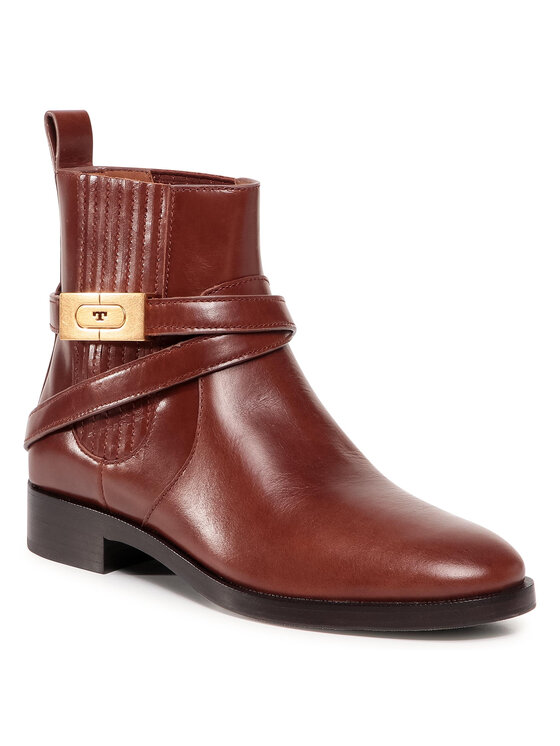chelsea 70mm lug bootie tory burch
