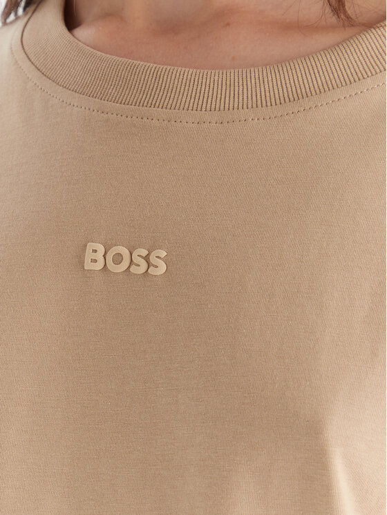 BOSS BOSS Majica C_Enis 50523256 Bež Oversize