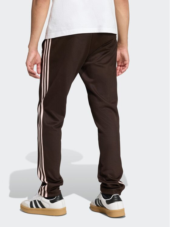 adidas adidas Spodnie dresowe CLASSIC Brązowy Slim Fit