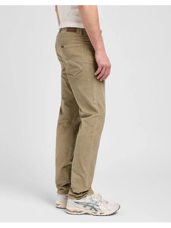 Lee Lee Spodnie materiałowe SLIM FIT MVP Beżowy Slim Fit
