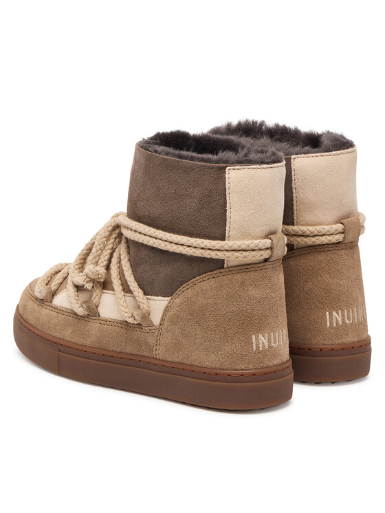 Inuikii Inuikii Снігоходи Patchwork 3001.003.0073 Коричневий