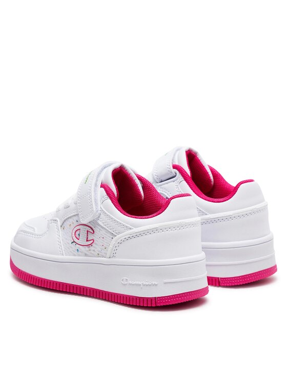Champion Champion Сникърси Rebound Platform Abstract G PS S32851-WW010 Бял