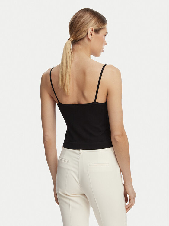 Guess Guess Top O6GR01 Z5302 Černá Regular Fit