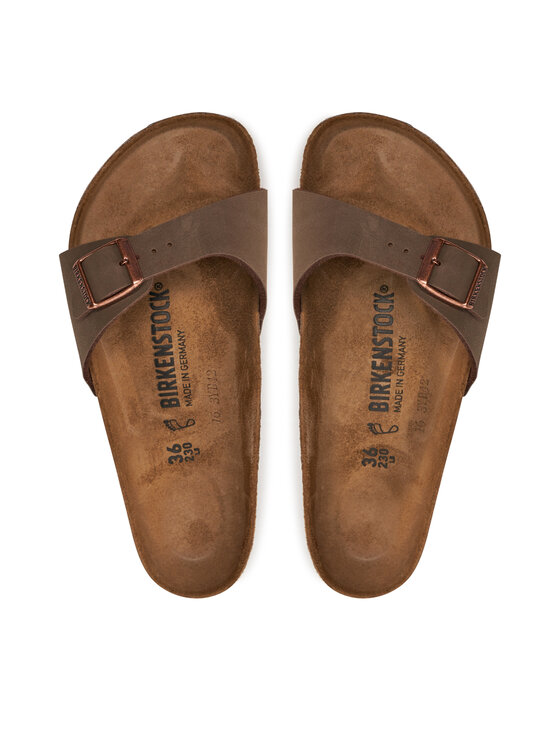 Birkenstock Birkenstock Klapki Madrid 0040091 Brązowy