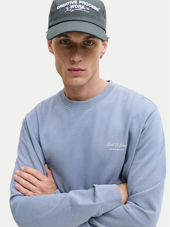 Jack & Jones Jack & Jones Bluză Earchive 12287995 Albastru Regular Fit