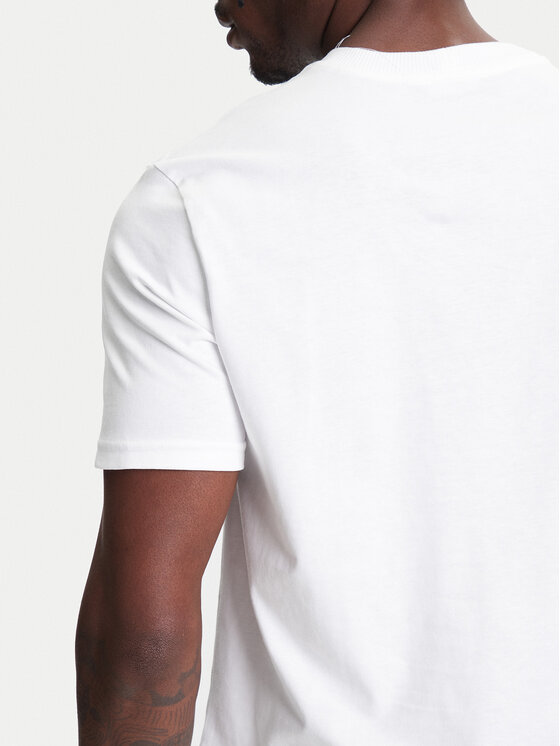 United Colors Of Benetton United Colors Of Benetton Тишърт 3BL0U10AG Бял Relaxed Fit