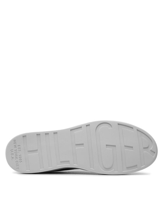 Tommy Hilfiger Tommy Hilfiger Sneakersy Court Cupsole Pique Textile FM0FM04967 Tmavomodrá