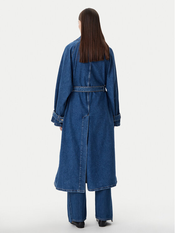 HUGO HUGO Tenchcoat Garena 50532056 Blau Relaxed Fit