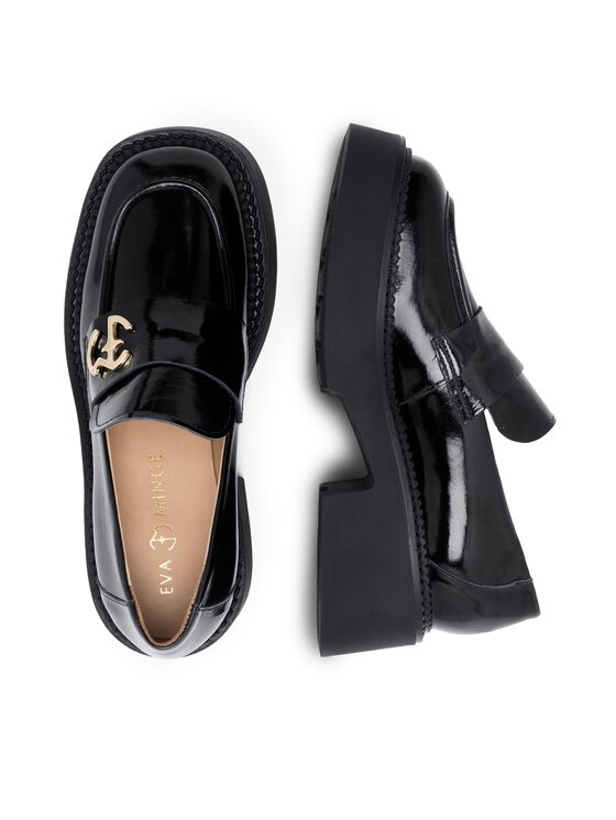 Eva Minge Eva Minge Loafers LAGOA-24750 Μαύρο