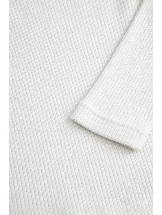 Coccodrillo Coccodrillo Sweter ZC6172102EBG-003 Kremowy Regular Fit