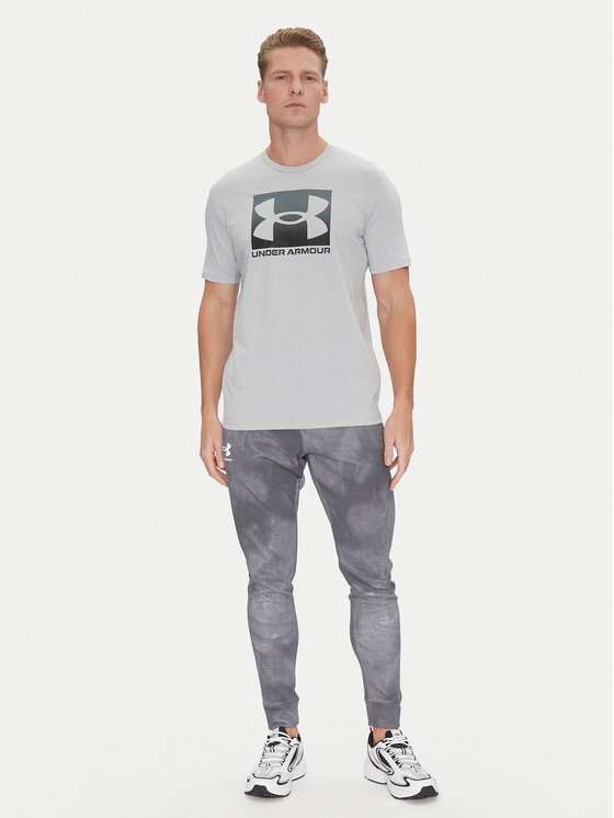 Under Armour Under Armour Marškinėliai Boxed Sports 1386793 Pilka Loose Fit