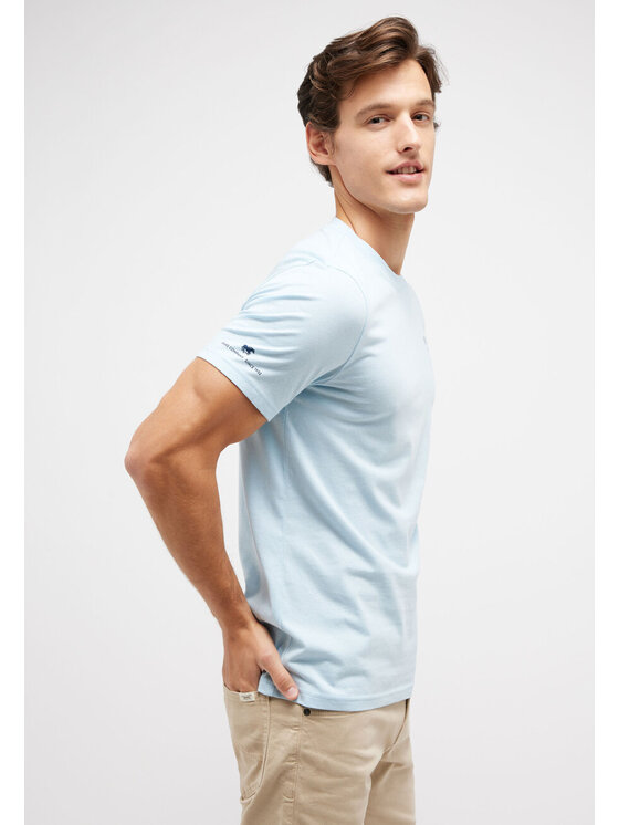 Mustang Mustang T-shirt AUSTIN Bianco Regular Fit