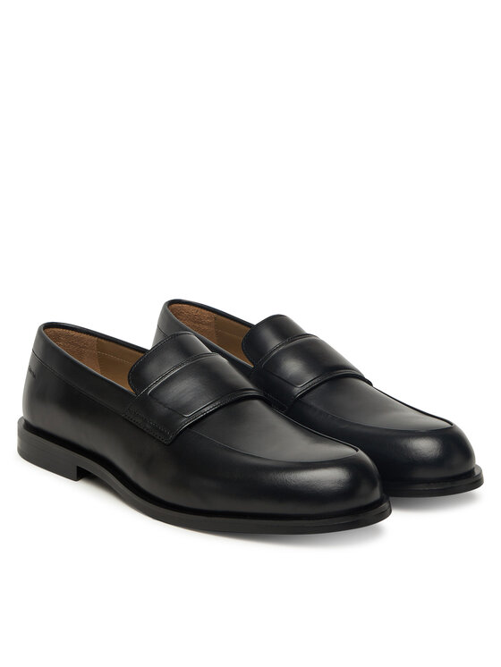 Calvin Klein Calvin Klein Lordsy Ess Rubber Band Loafer Lth HM0HM01923 Černá