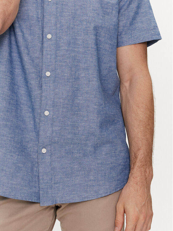 Selected Homme Selected Homme Koszula 16092495 Niebieski Regular Fit