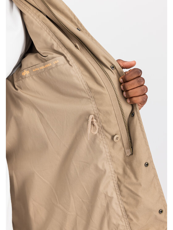 Alpha Industries Alpha Industries Kurtka outdoor M-65 Heritage Field Jacket Beżowy Core Fit