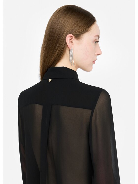 Liu Jo Liu Jo Camicia CF5302TS86922222 Nero Regular Fit