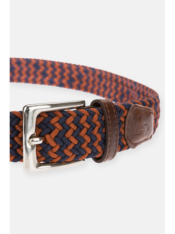 Lancerto Lancerto Pasek Męski Braid PS090222000002 Kolorowy