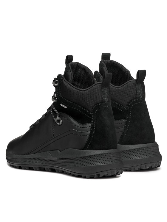 Geox Geox Schnürstiefeletten D Pg1X B Abx D46VRB 08522 C9999 Schwarz