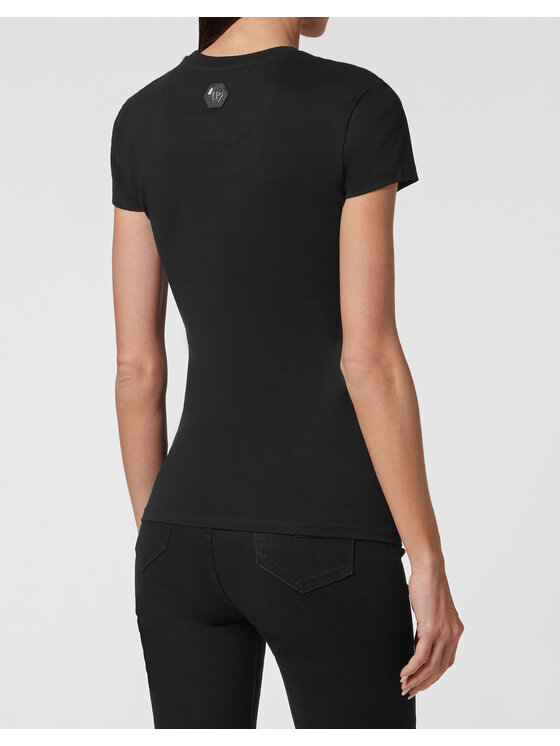 PHILIPP PLEIN PHILIPP PLEIN Tričko 2895 Čierna Regular Fit