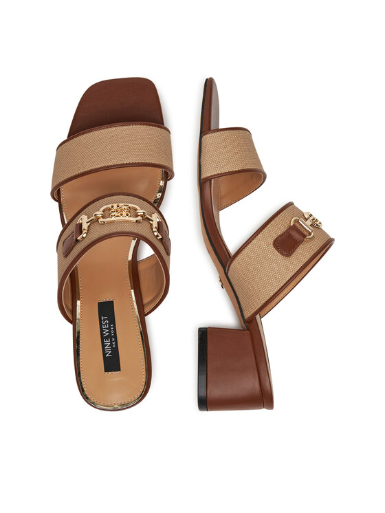 Nine West Nine West Şlapi 2560-01 Bej