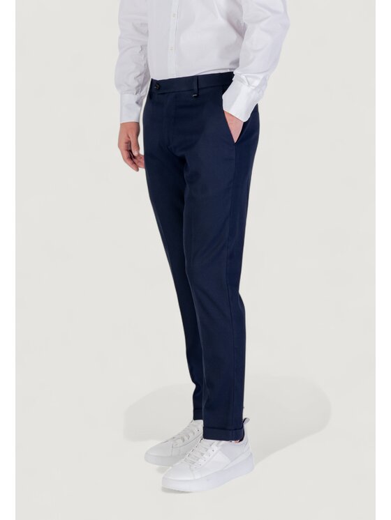 Antony Morato Antony Morato Pantaloni chino RAD SLIM ANKLE LENGHT FIT TWILL Blu Slim Fit