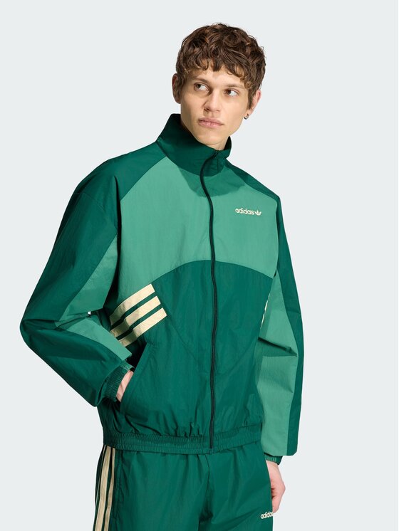 adidas adidas Hanorac Munich 93 KT4321 Verde Loose Fit