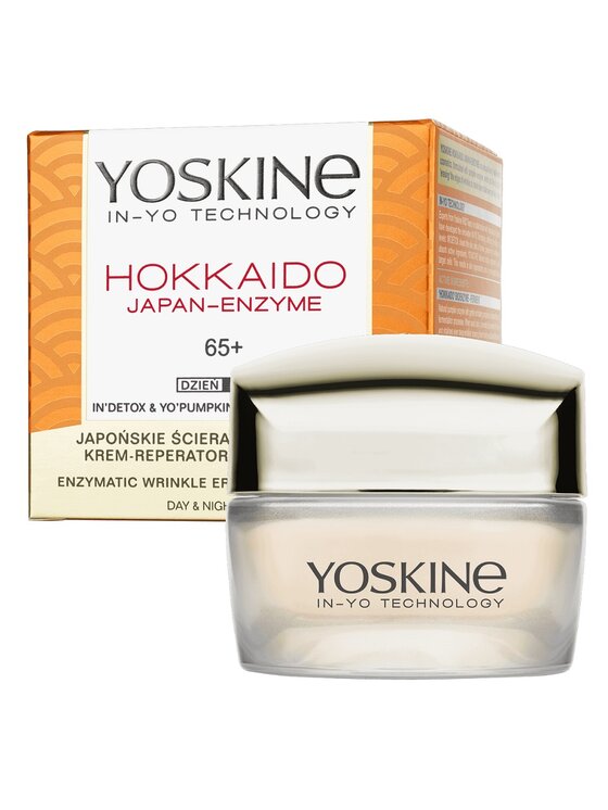 Yoskine Yoskine Yoskine Hokkaido Japan-Enzyme przeciwzmarszczkowy krem do twarzy 65+ 50ml Krem do twarzy