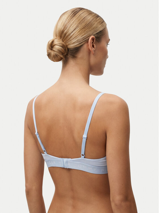 Tommy Hilfiger Tommy Hilfiger Bralette rinnahoidja UW0UW06580 Helesinine