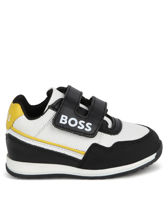 Sneakers Boss J50873 M Alb