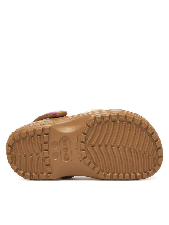 Crocs Crocs Klapki Toddler Classic IAM Horse Clog 211371 Brązowy