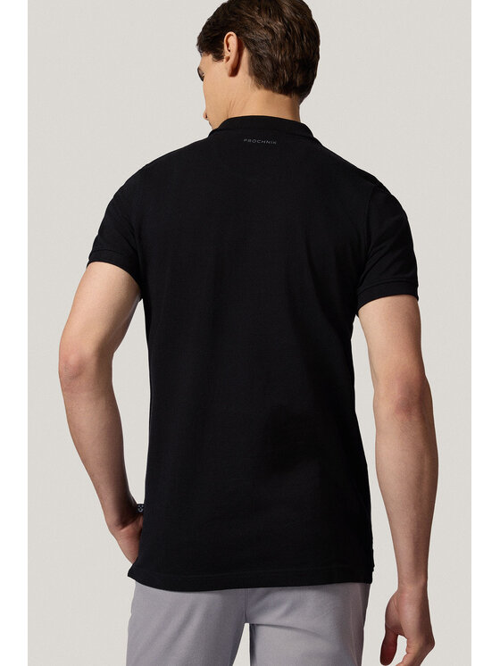 Próchnik Próchnik Polo PM5 PO073125000020 Czarny Regular Fit