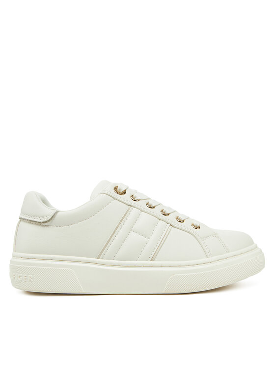 Tommy Hilfiger Tommy Hilfiger Tossud Low Cut Lace-Up Sneaker T3A9-33745-1439 S Valge