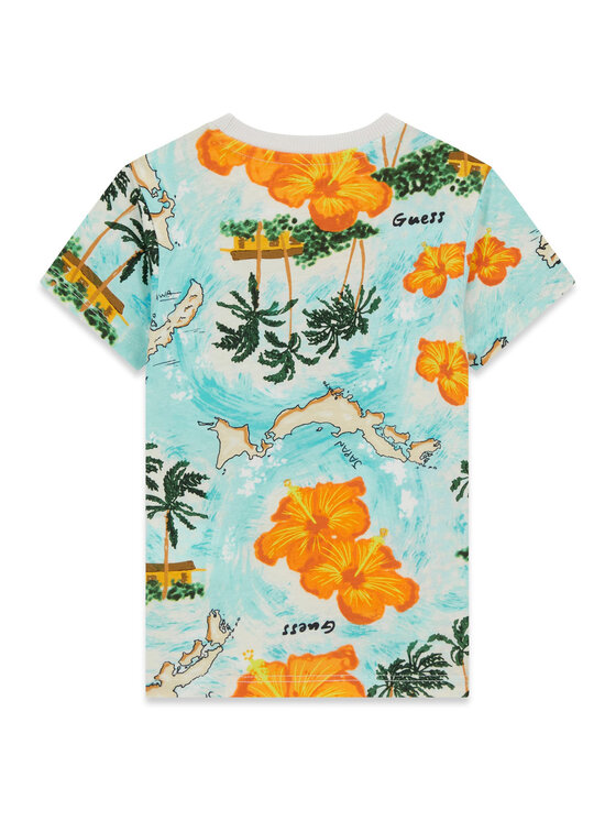 Guess Guess T-Shirt N6GI02 K8HM4 Kolorowy Regular Fit