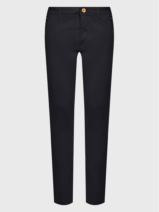 Blend Blend Kalhoty z materiálu Natan 20703472 Černá Regular Fit