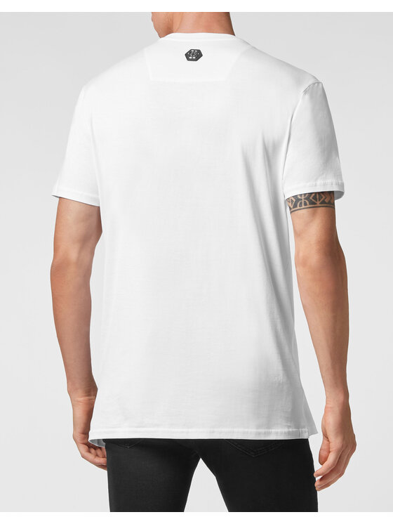 PHILIPP PLEIN PHILIPP PLEIN Tričko 2591 Biela Regular Fit
