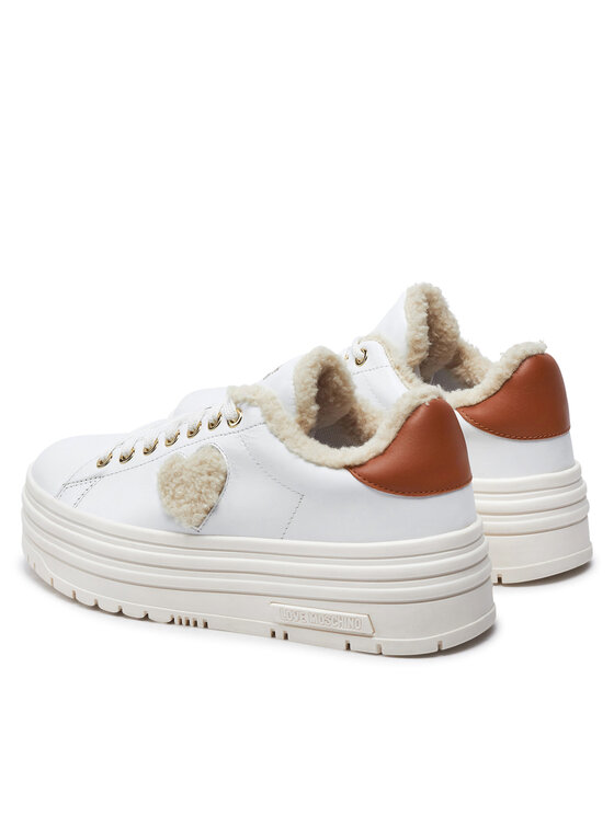 LOVE MOSCHINO LOVE MOSCHINO Tenisice JA15366G0LIAR10A Bijela