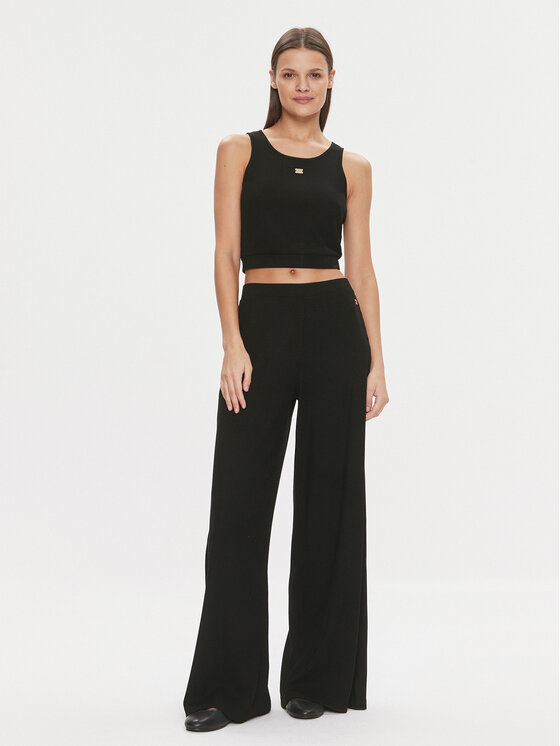 EA7 Emporio Armani EA7 Emporio Armani Komplet zgornjega dela in hlač 3DTV54 TJTVZ 1200 Črna Regular Fit