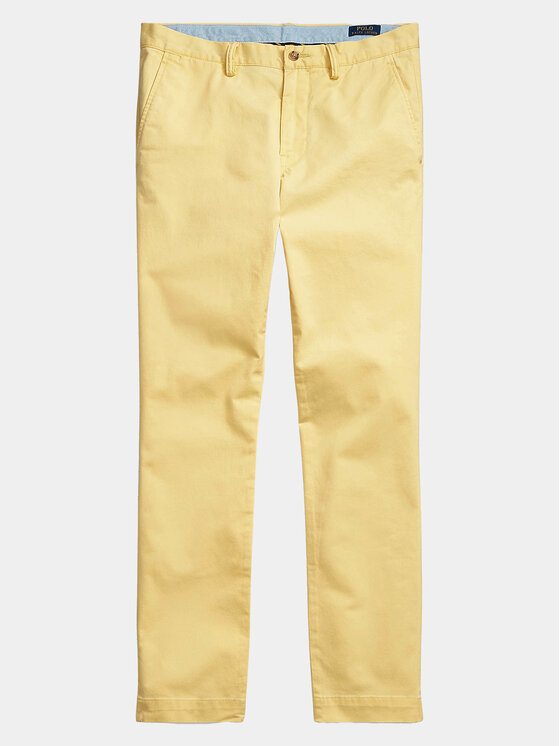 Polo Ralph Lauren Polo Ralph Lauren Chinosy 710704176032 Żółty Slim Fit