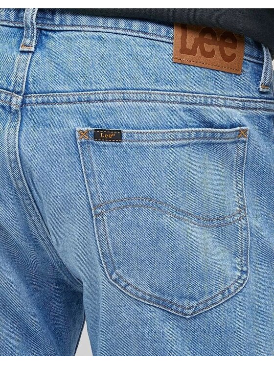 Lee Lee Jeansy RIDER Niebieski Slim Fit