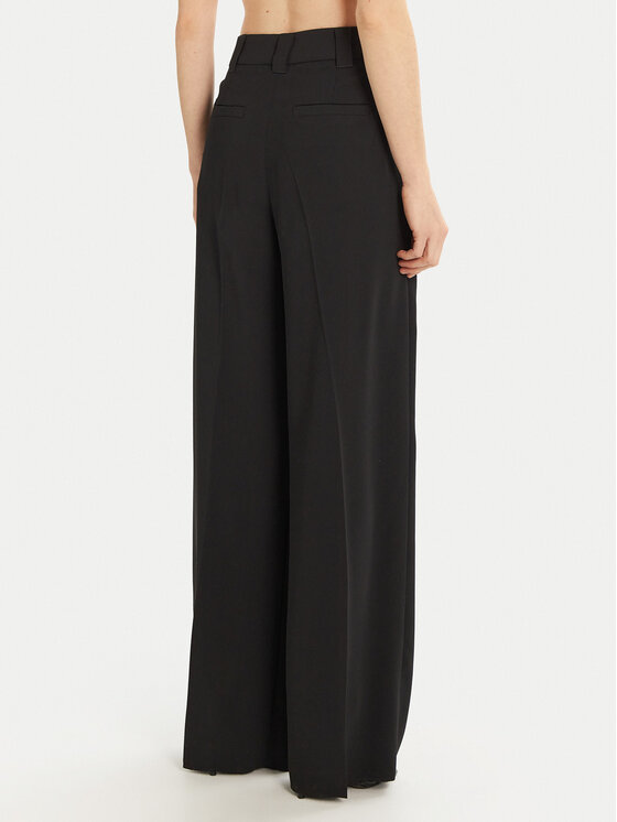 Marella Marella Spodnie palazzo Olinto 2513131053 Czarny Wide Leg