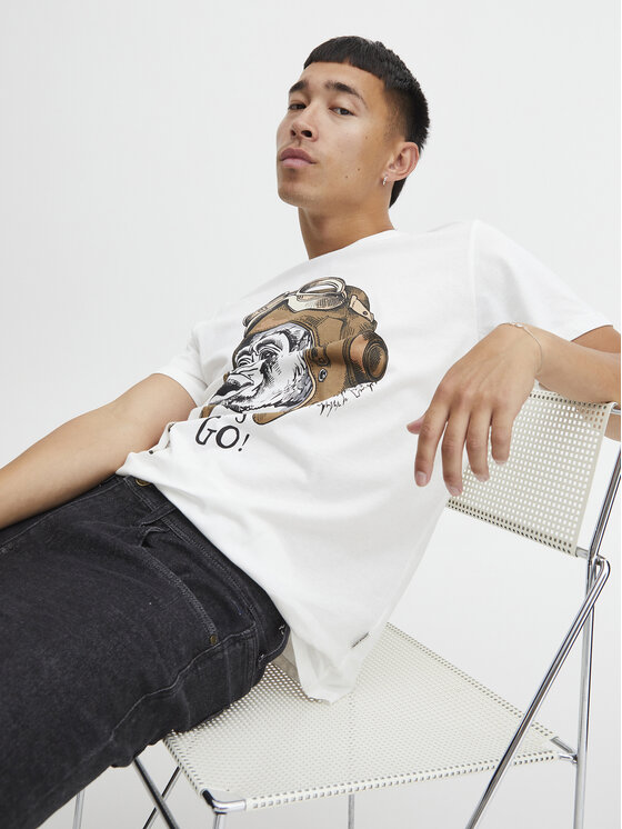 Blend Blend T-shirt 20716190 Bianco Regular Fit