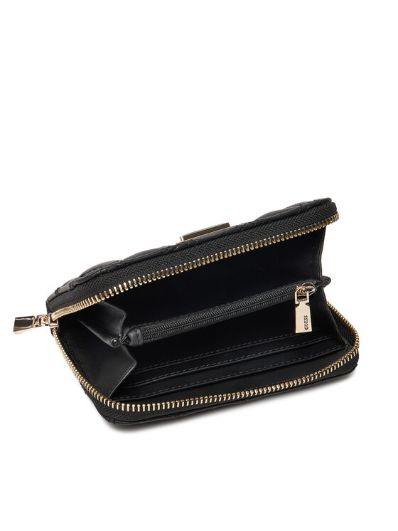 Guess Guess Голям дамски портфейл Giully II Slg SWQG96 73140 Черен