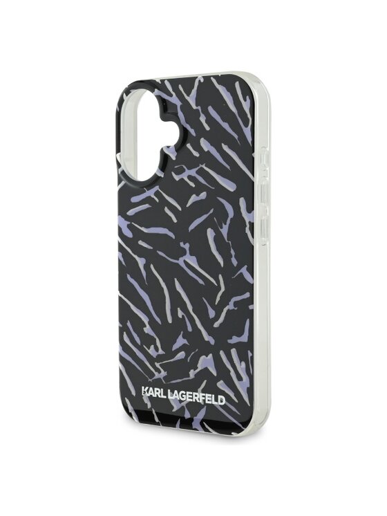 KARL LAGERFELD KARL LAGERFELD Etui na telefon Apple iPhone 16 Plus Fioletowy