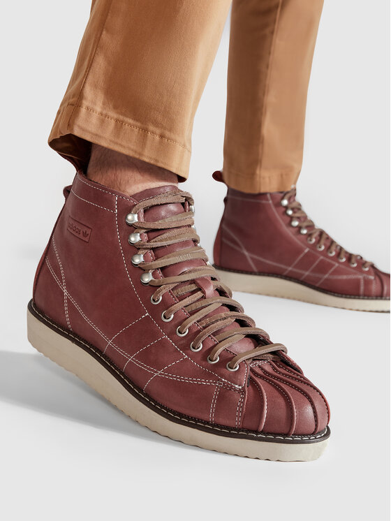 adidas adidas Tenisice Superstar Boot FZ2642 Tamnocrvena