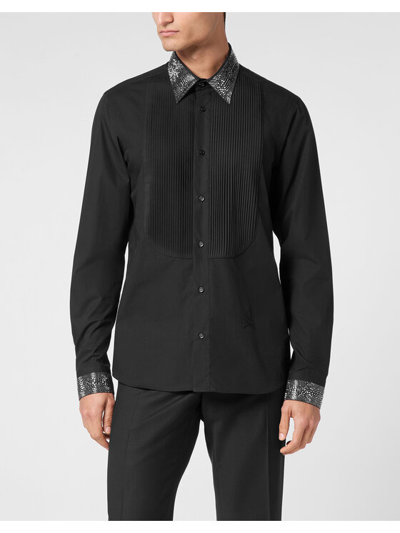 PHILIPP PLEIN PHILIPP PLEIN Camicia 11467 Nero Slim Fit