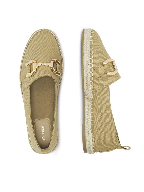 DeeZee DeeZee Espadryle WSS21182-01 Beżowy